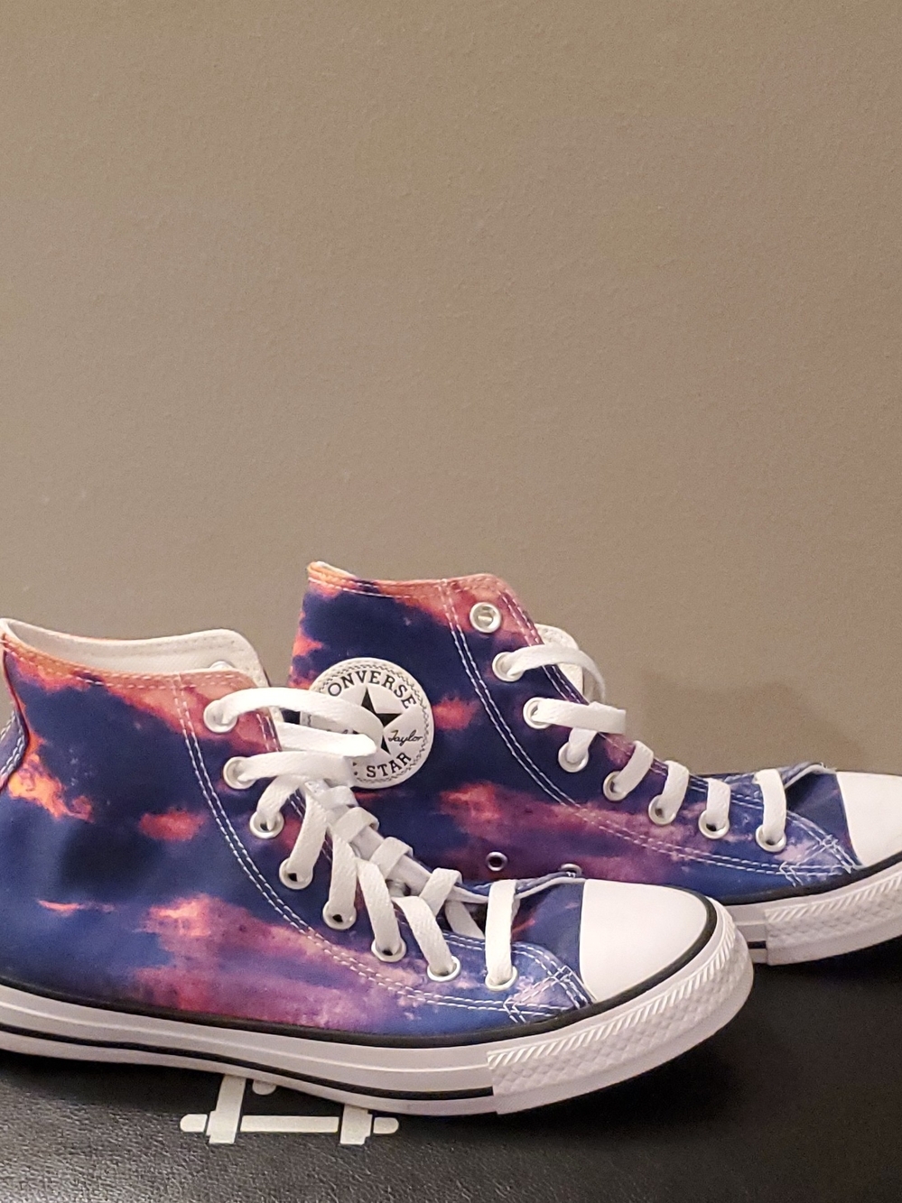 Converse Chuck Taylor All Star High Top Canvas Lace-Up Tie Dye Sunset 569772F